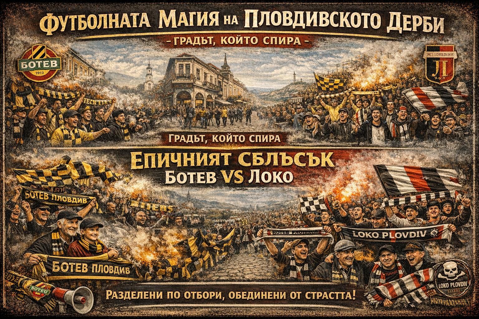 Феноменът на пловдивското дерби